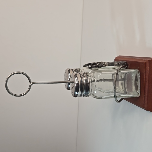 Silver Elk/Deer Salt and Pepper Shaker Set Lodge Hunting Cabin Core CabinCore - Picture 3 of 15